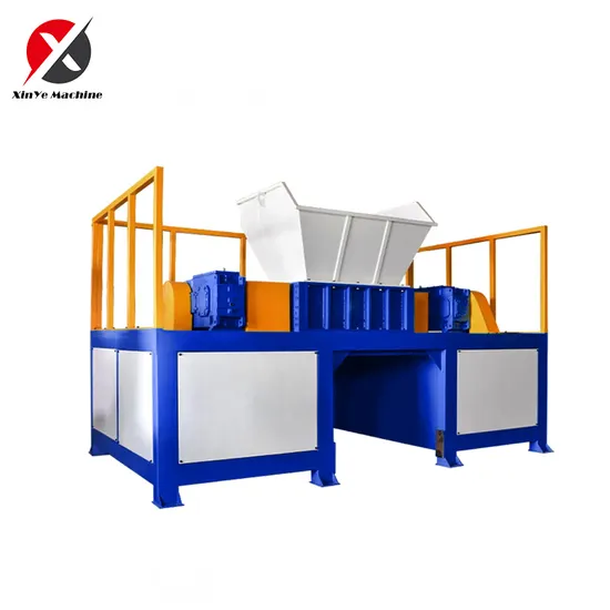  CE-Certified Metal/Plastic/Wood/Tire Shredder with Automatic Feeding System